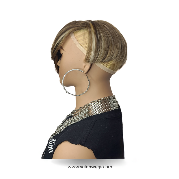 Mix Blonde Straight - Topper Extension