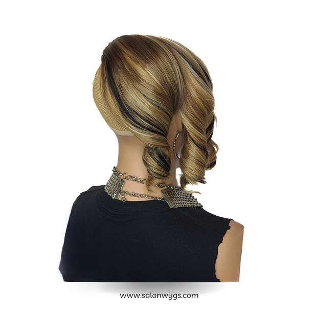 Mix Blonde Curl - Topper Extension